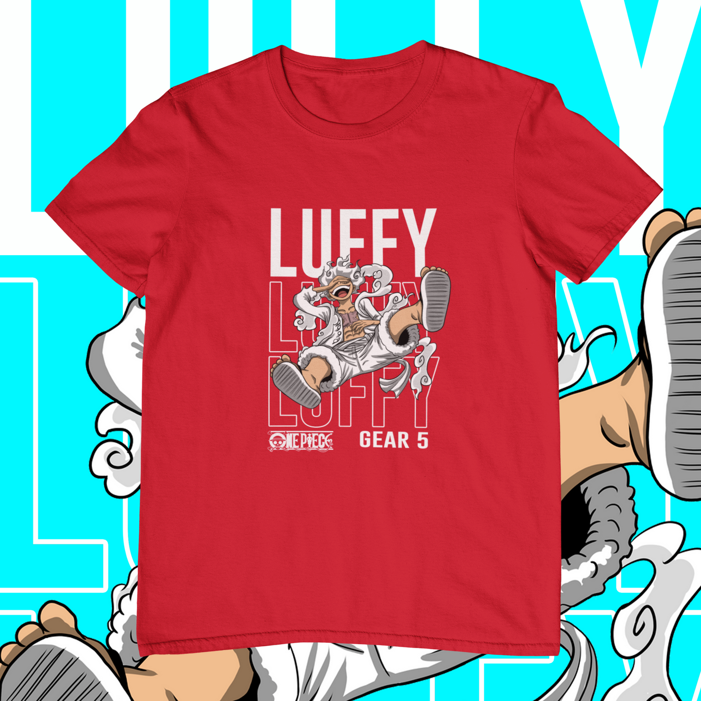 LUFFY GEAR 5 UNISEX TSHIRT 7