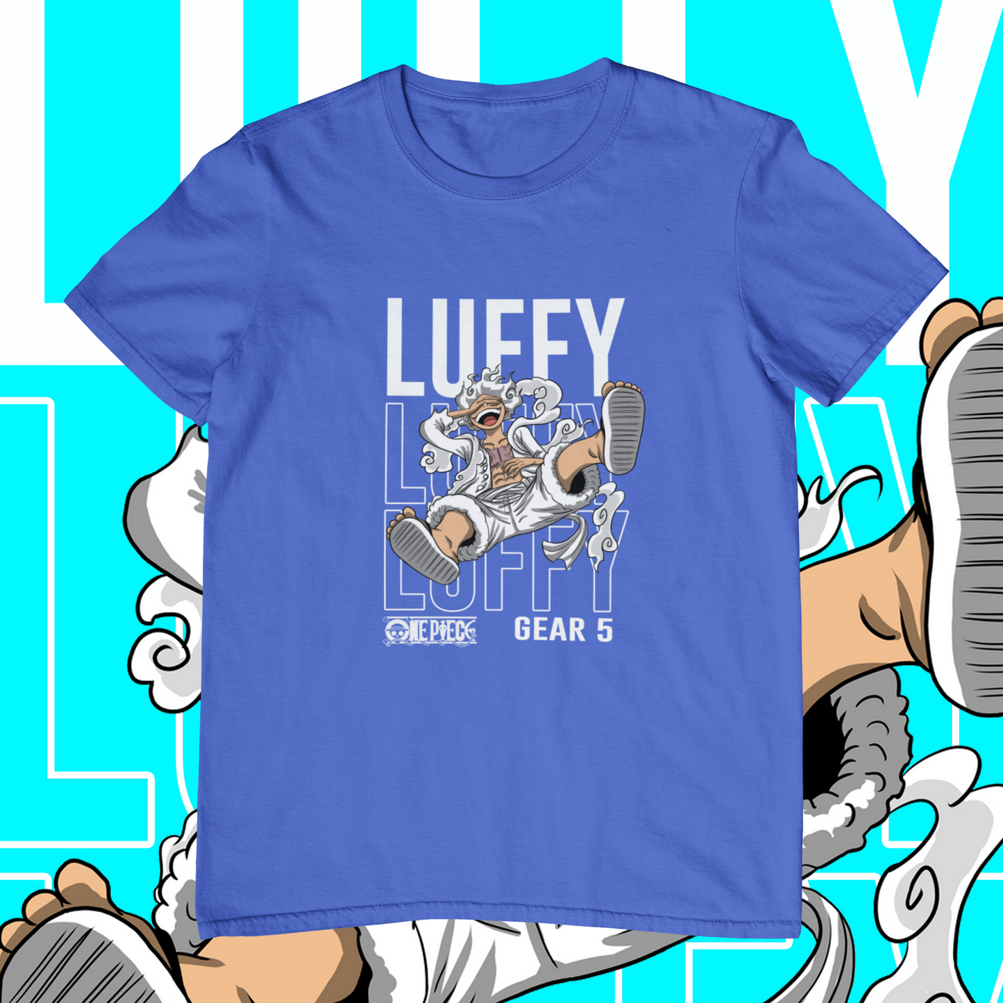 LUFFY GEAR 5 UNISEX TSHIRT 7