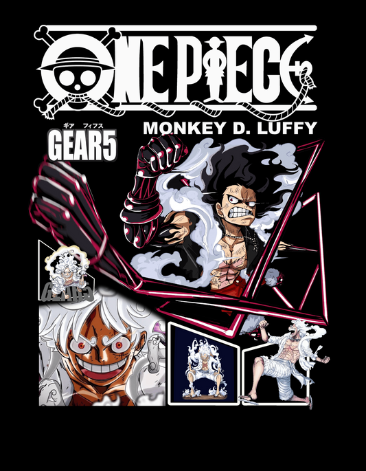 LUFFY GEAR 5 UNISEX TSHIRT 5