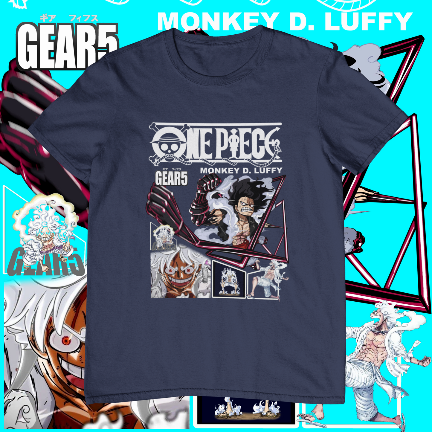 LUFFY GEAR 5 UNISEX TSHIRT 5