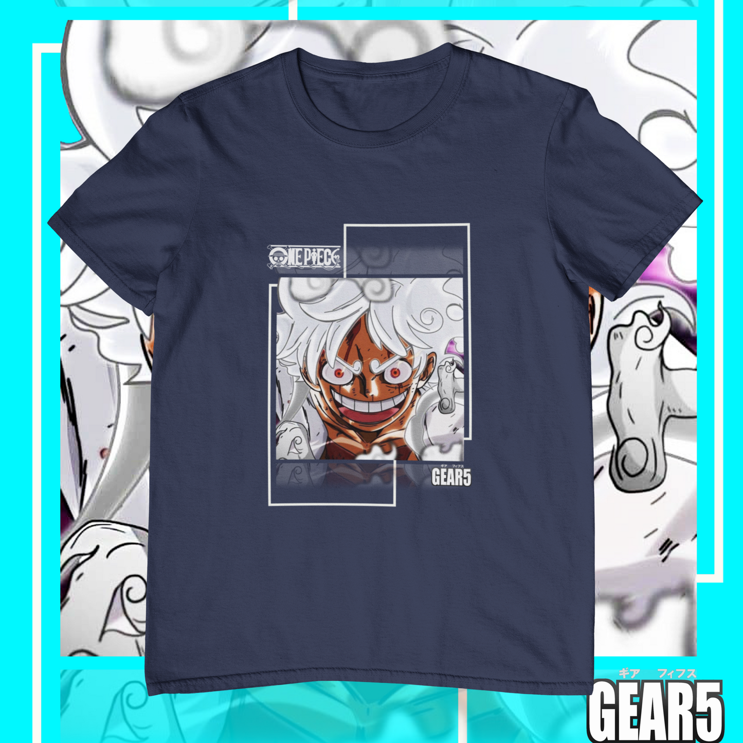 LUFFY GEAR 5 UNISEX TSHIRT 4