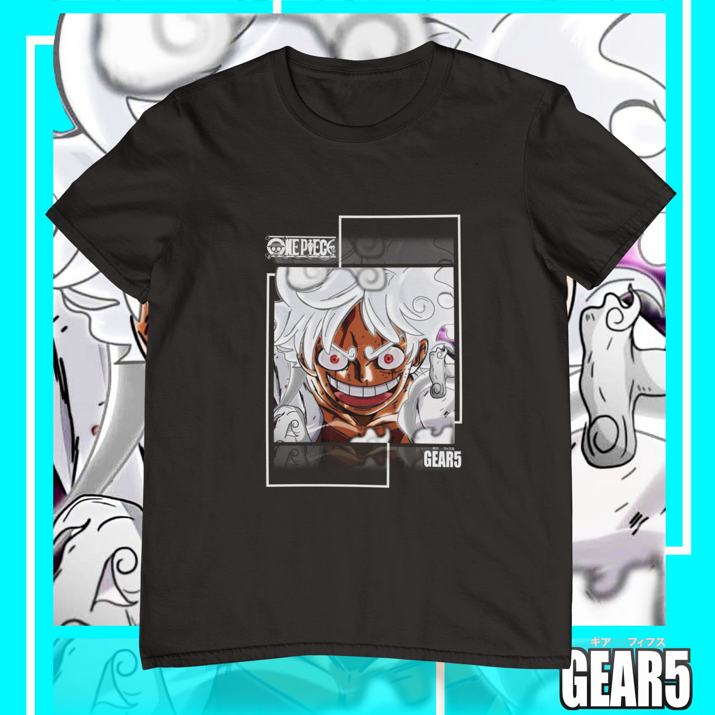 LUFFY GEAR 5 UNISEX TSHIRT 4