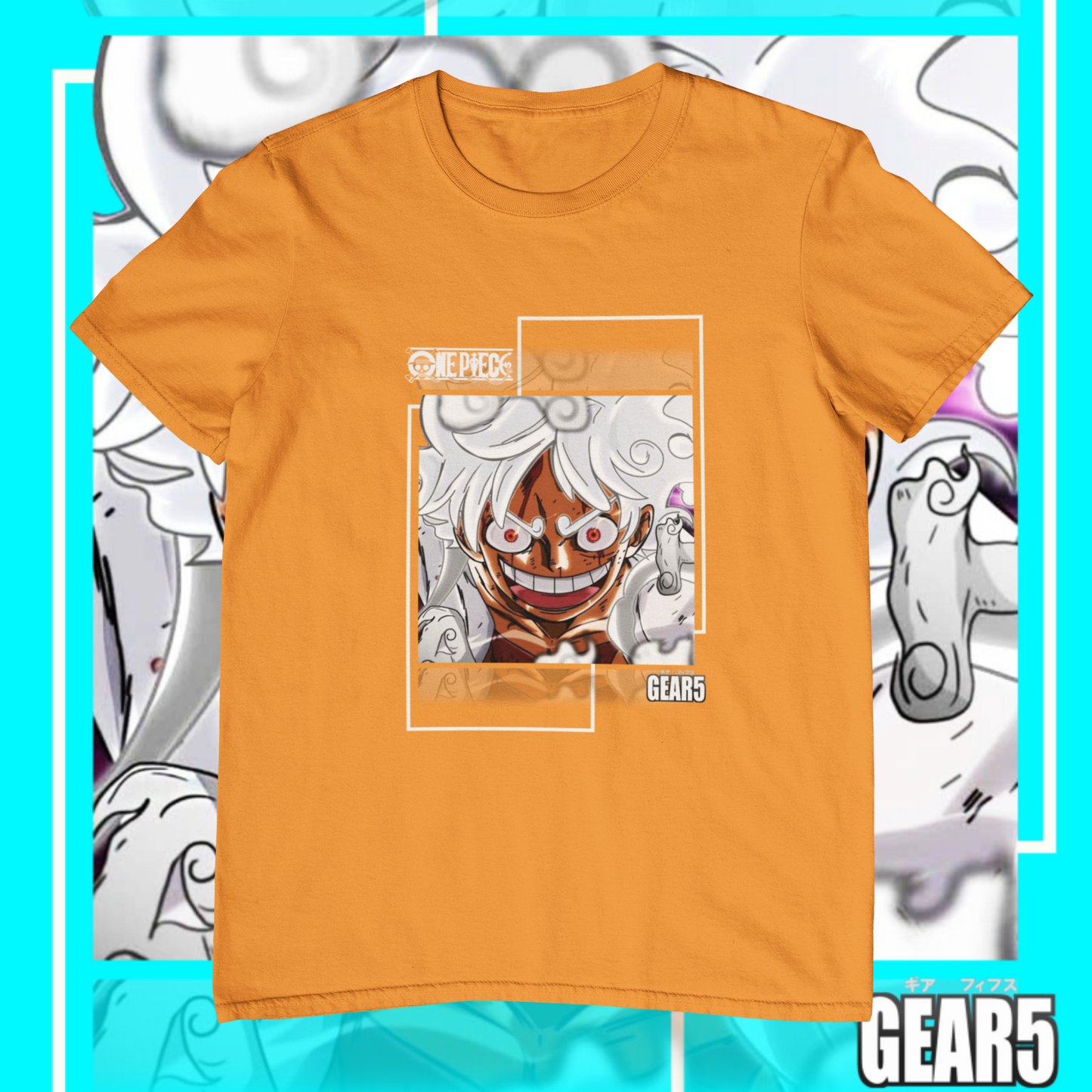 LUFFY GEAR 5 UNISEX TSHIRT 4