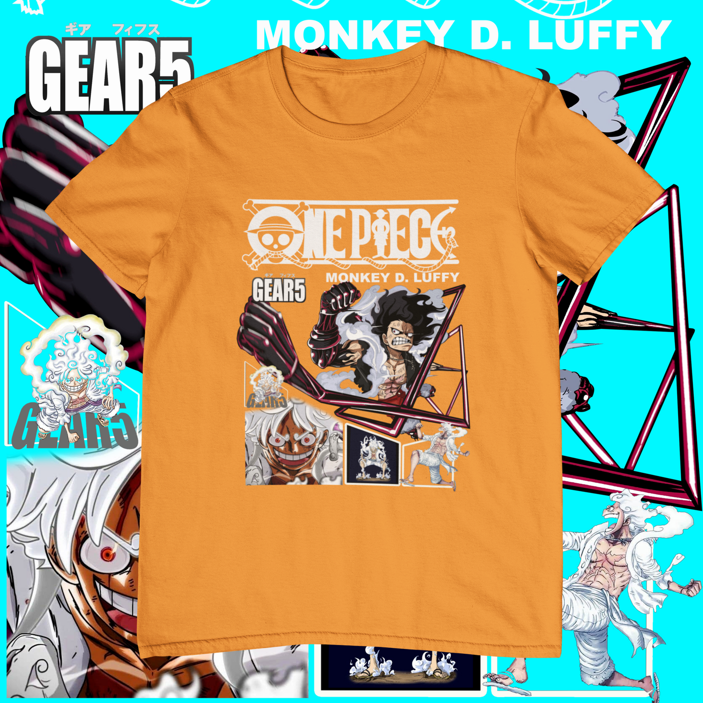 LUFFY GEAR 5 UNISEX TSHIRT 5