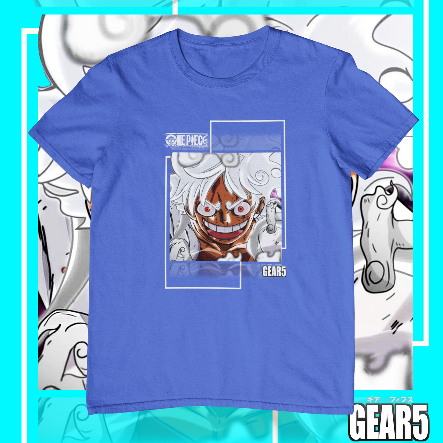 LUFFY GEAR 5 UNISEX TSHIRT 4